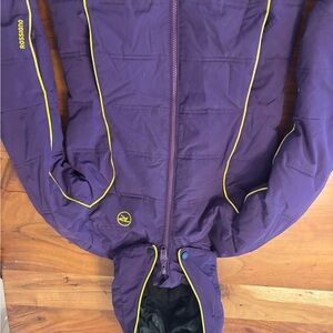 Rossignol Violet Jacket with Gold Trim